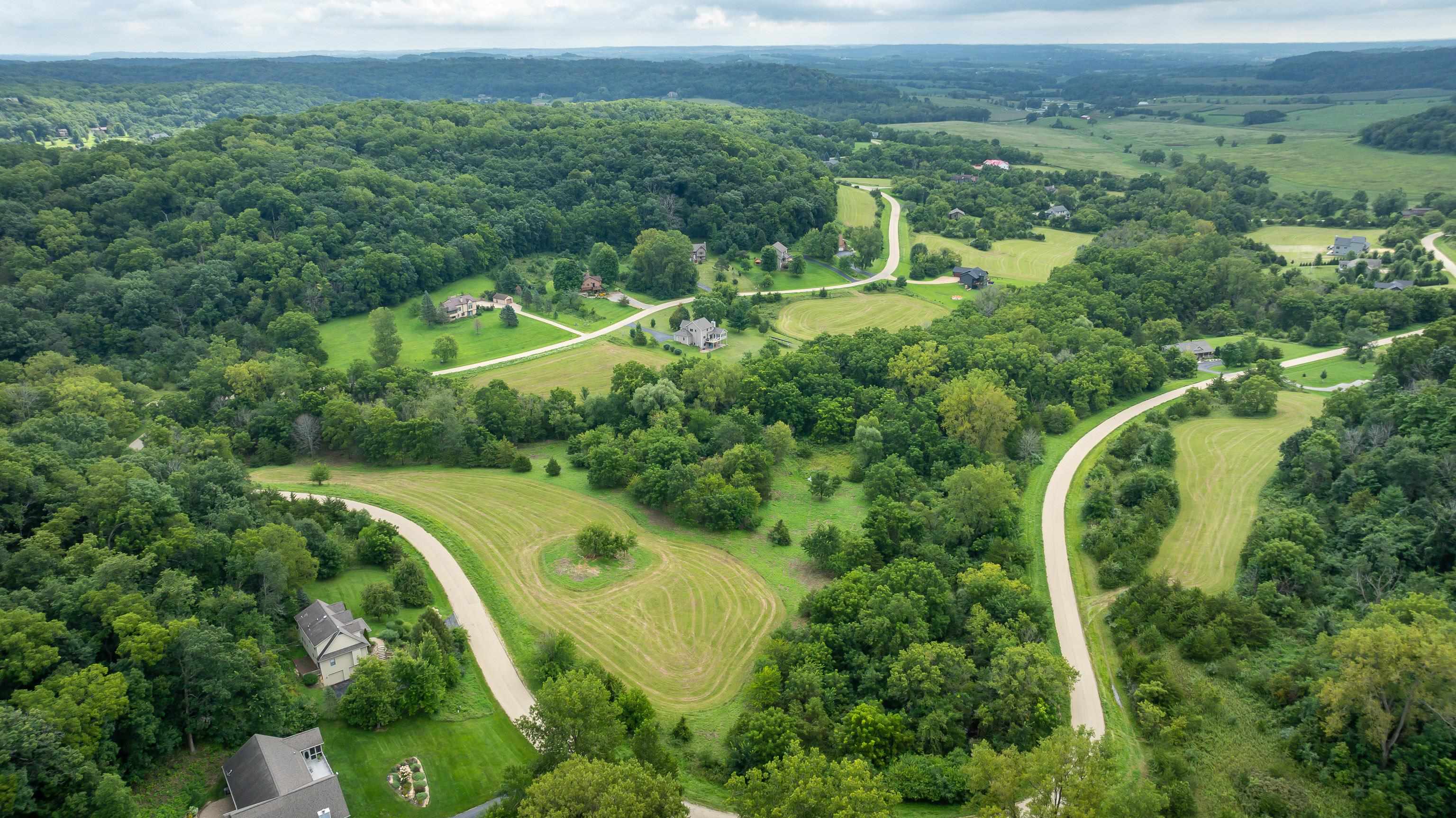 40 Heatherdowns Lane Galena, IL 61036 - Photo 12 of 13 an aerial view of residential houses with outdoor space and trees