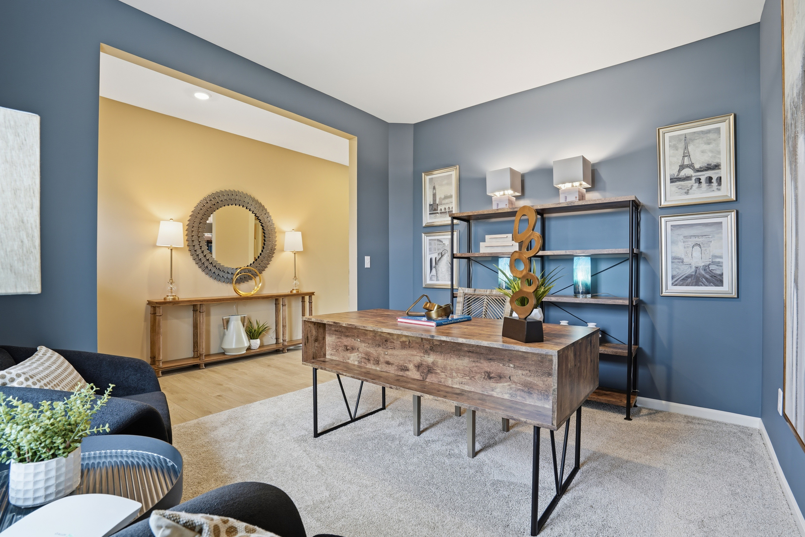 3859 Meadowridge Road Woodstock, IL 60098 - Photo 18 of 20 a living room with furniture a rug and a large window