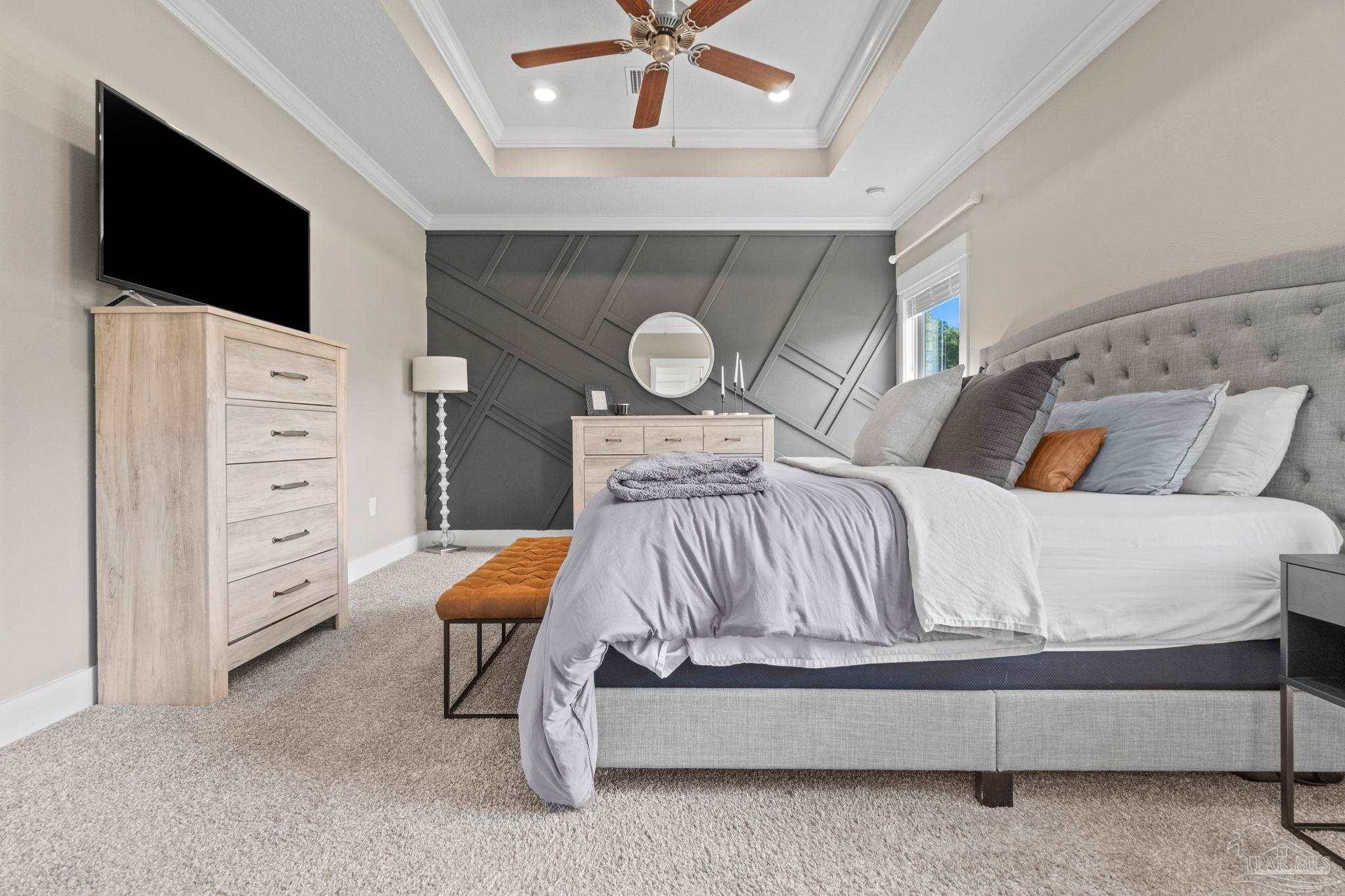 4491 Jude Way Pace, FL 32571 - Photo 16 of 36 tasteful accent wall, gorgeous natural light