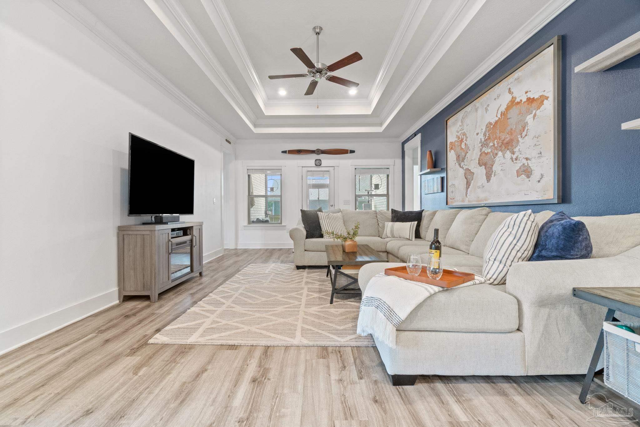 4491 Jude Way Pace, FL 32571 - Photo 8 of 36 luxury vinyl plank floors, 9 foot ceilings