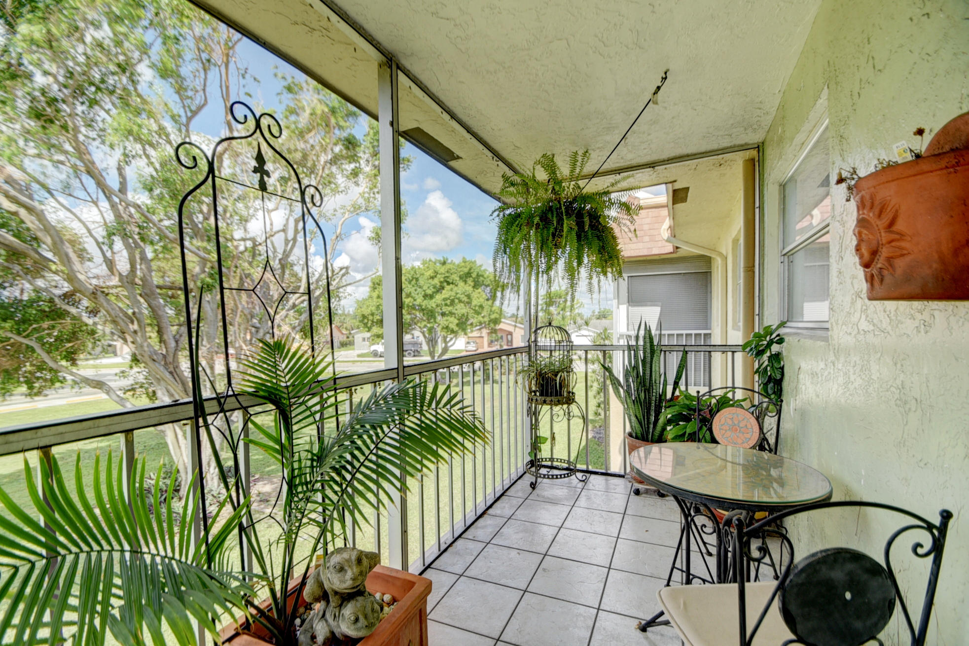 9210 Southwest 3rd Street, Unit 217 Boca Raton, FL 33428 - Photo 15 of 18 SCREENED PORCH