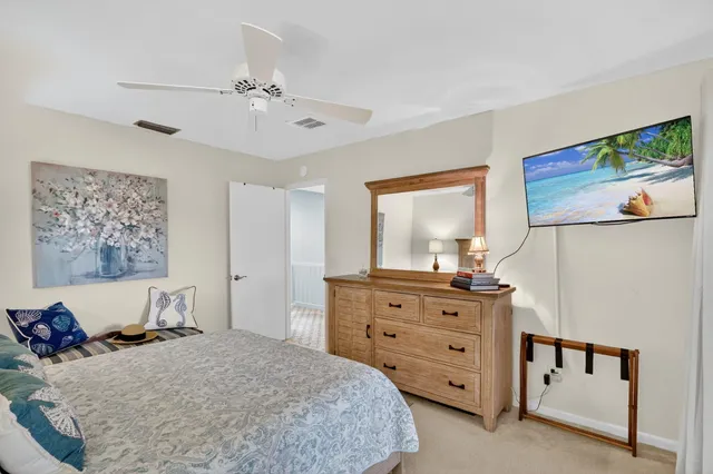 a park view with a big yard