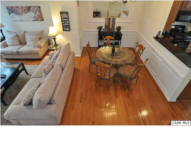 823 Rainier Road Charlottesville, VA 22903 - Photo 14 of 39 a black and white photo of a living room