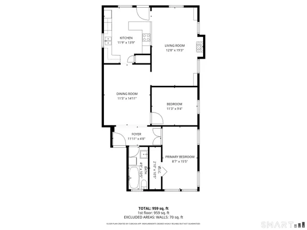a picture of floor plan