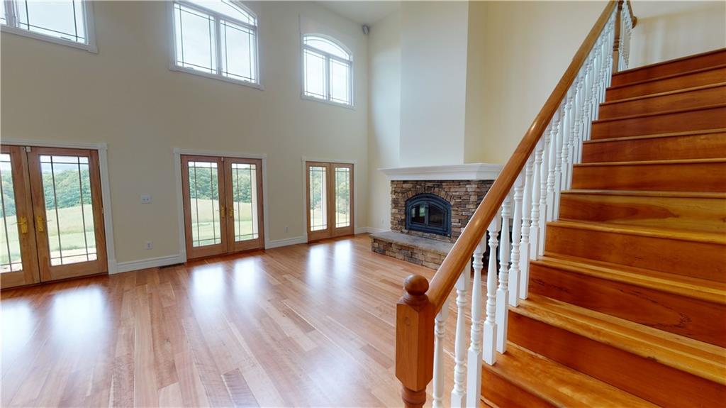 124 Welter Road Butler, PA 16002 - Photo 11 of 22 a view of entryway and hall with wooden floor