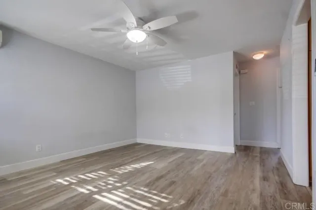 wooden floor in an empty room