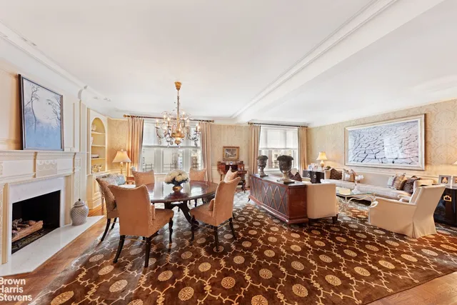 a view of a livingroom with furniture and window