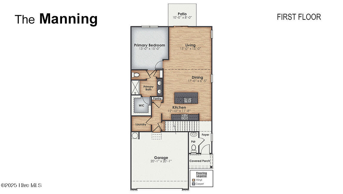 6306 Rye Grass Road, Unit LOT 444 Castle Hayne, NC 28429 - Photo 2 of 45 Manning_First Floor