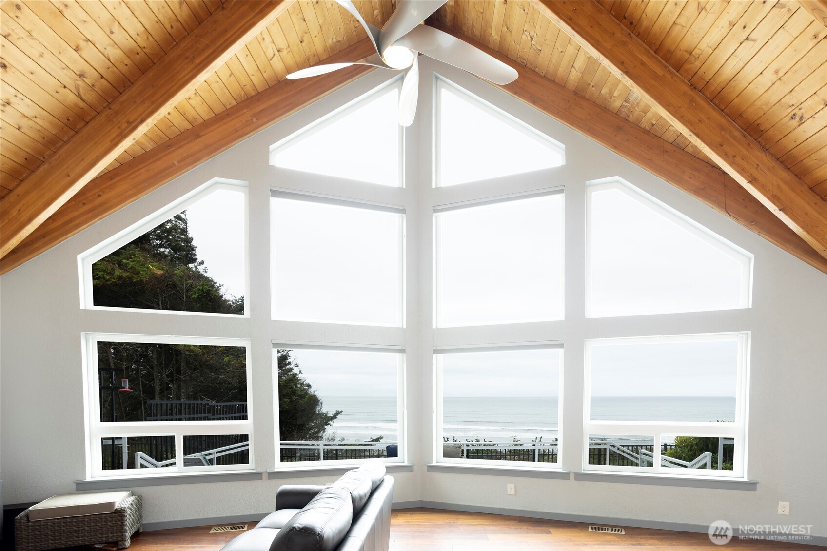 4631 Highway 109 Moclips, WA 98562 - Photo 12 of 35 a view of a porch with furniture and front door