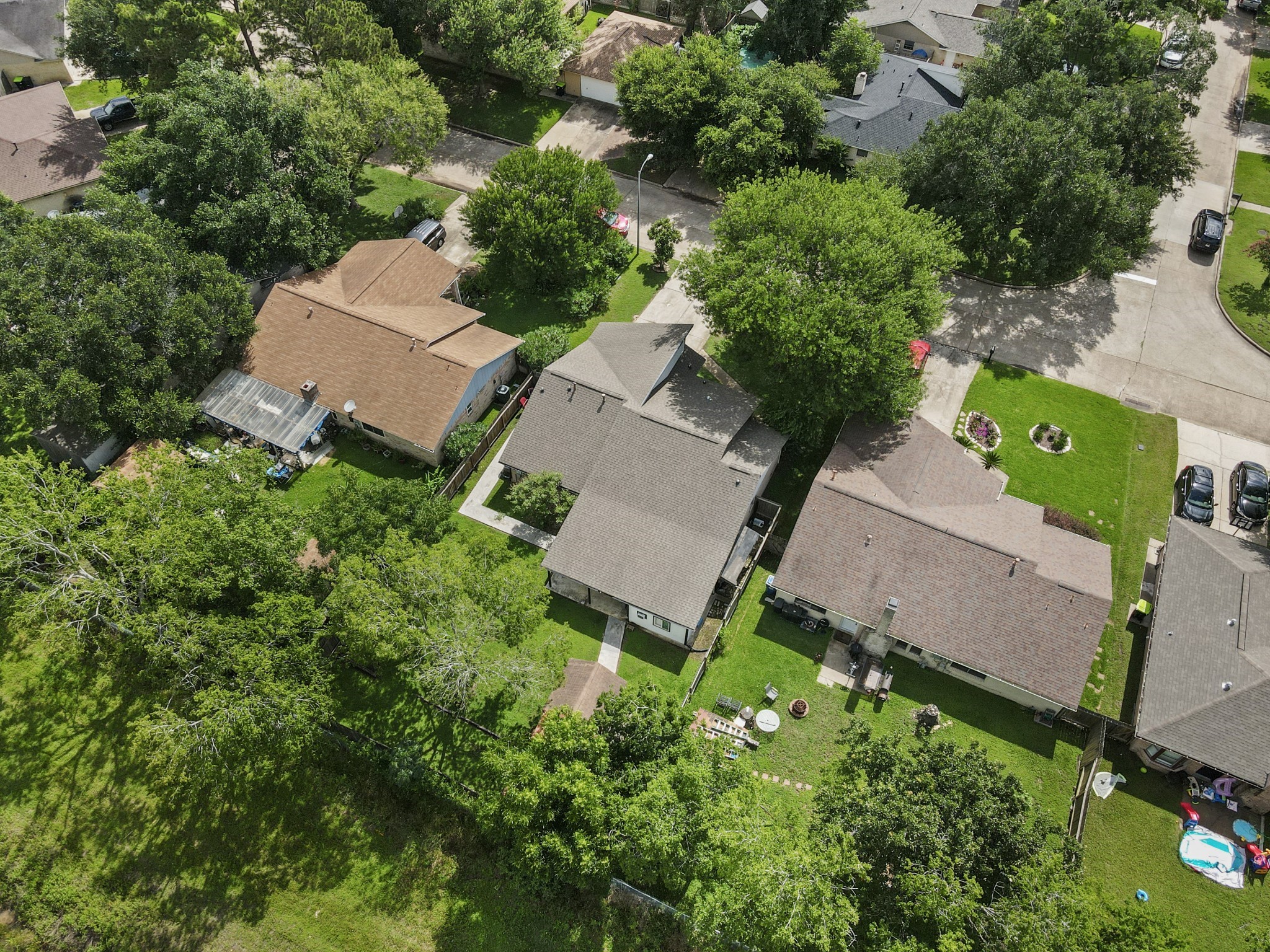 3823 Shadow Trail Houston, TX 77084 - Photo 28 of 29 an aerial view of a house with a yard