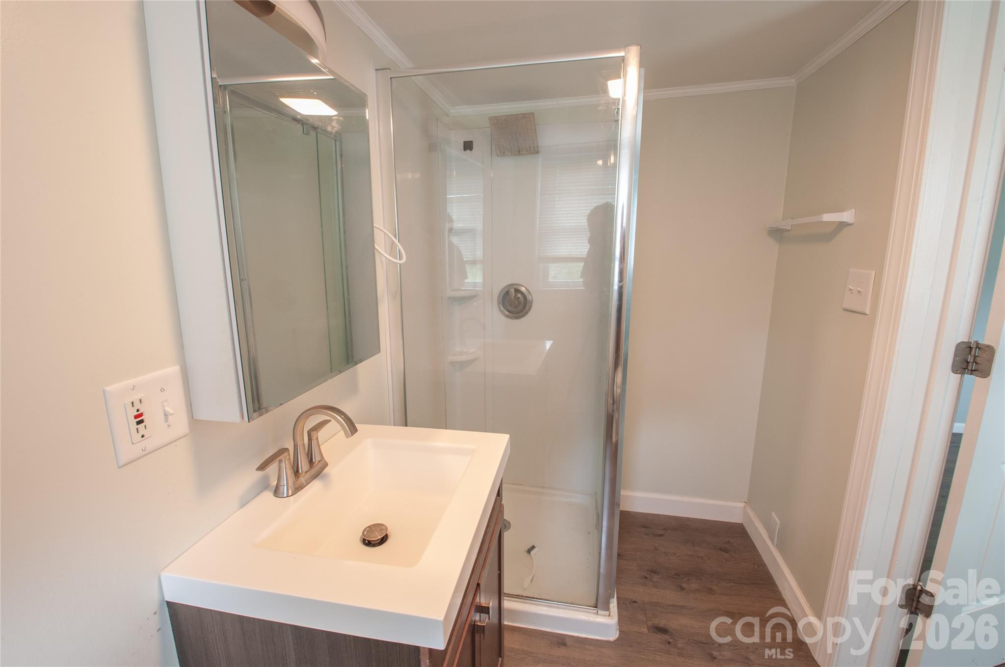 127 Bristol Road Statesville, NC 28677 - Photo 7 of 10 a bathroom with a sink and a mirror