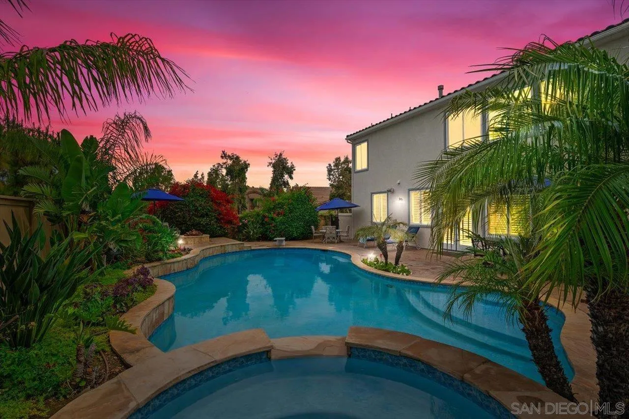 565 Hidden Trails Road Escondido, CA 92027 - Photo 43 of 52 a view of swimming pool with a yard