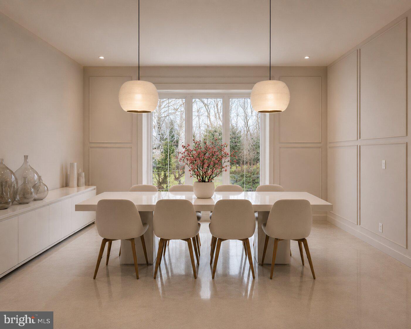 1475 Langhorne Yardley Road Langhorne, PA 19047 - Photo 11 of 28 Elegant dining space with serene views.