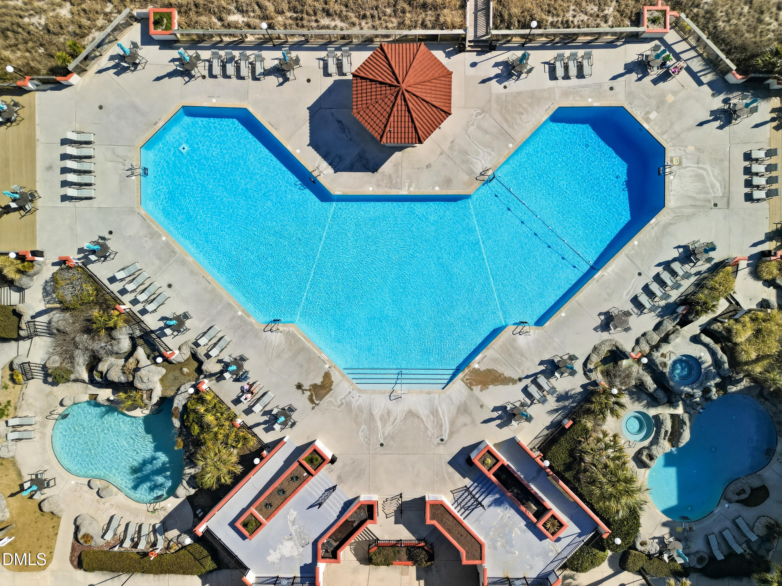 790 New River Inlet Road, Unit 114A North Topsail Beach, NC 28460 - Photo 40 of 46 an aerial view of a house a yard and street