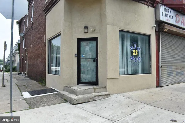 a view of a building with entrance