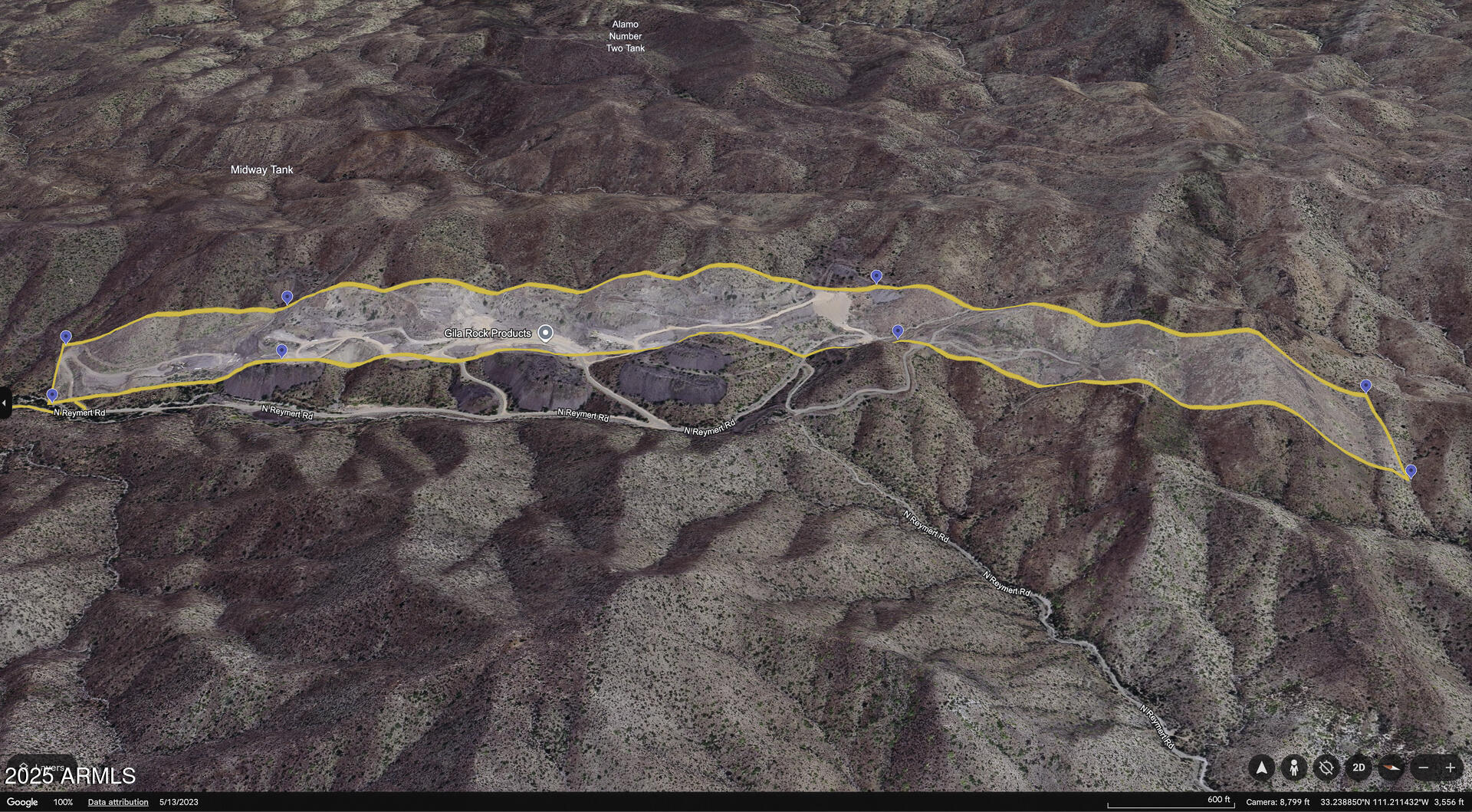 a close view of a dry yard