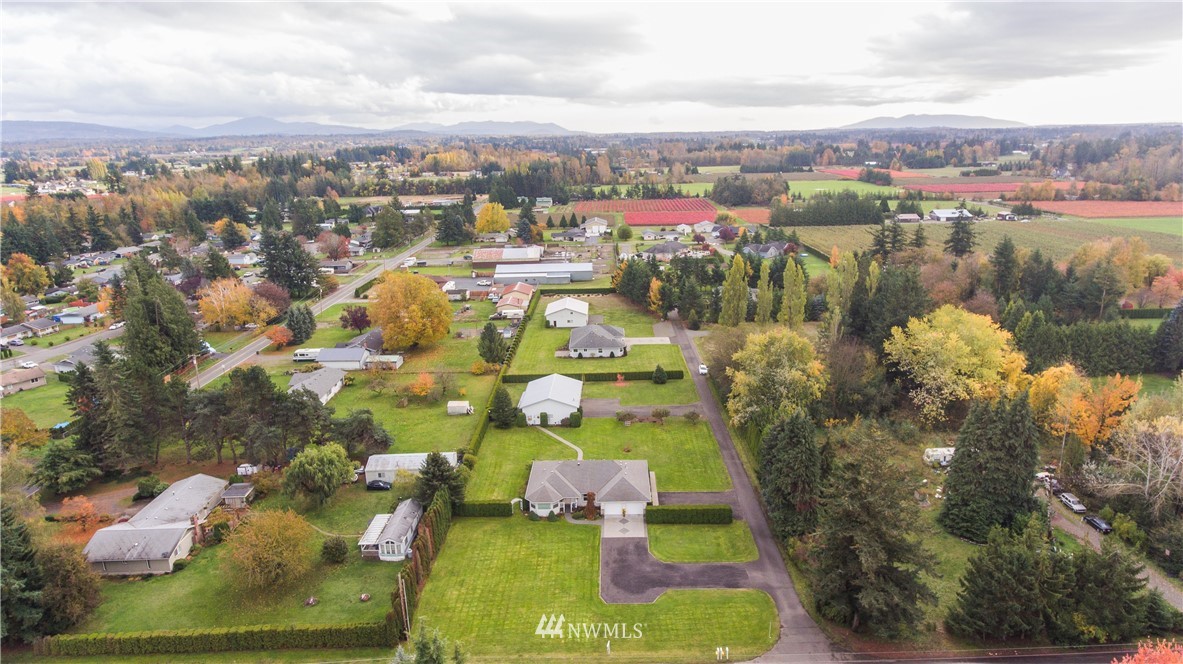 341 West Pole Road Lynden, WA 98264 - Photo 8 of 24 an aerial view of residential houses with outdoor space