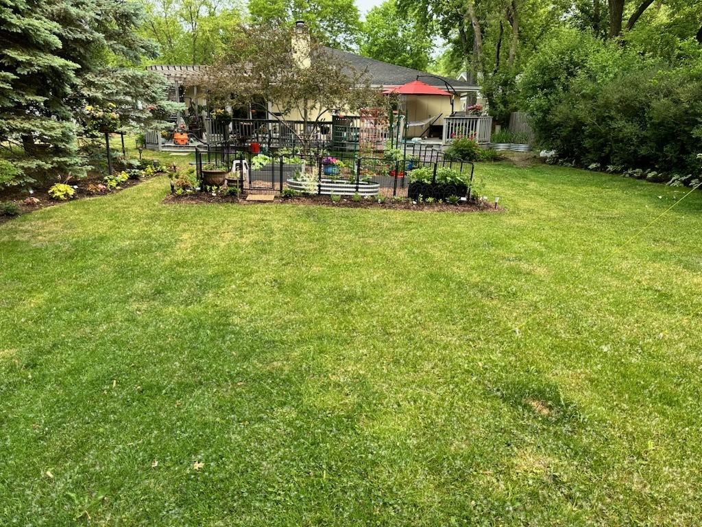 2845 Keystone Road Northbrook, IL 60062 - Photo 27 of 28 a view of a house with backyard porch and sitting area