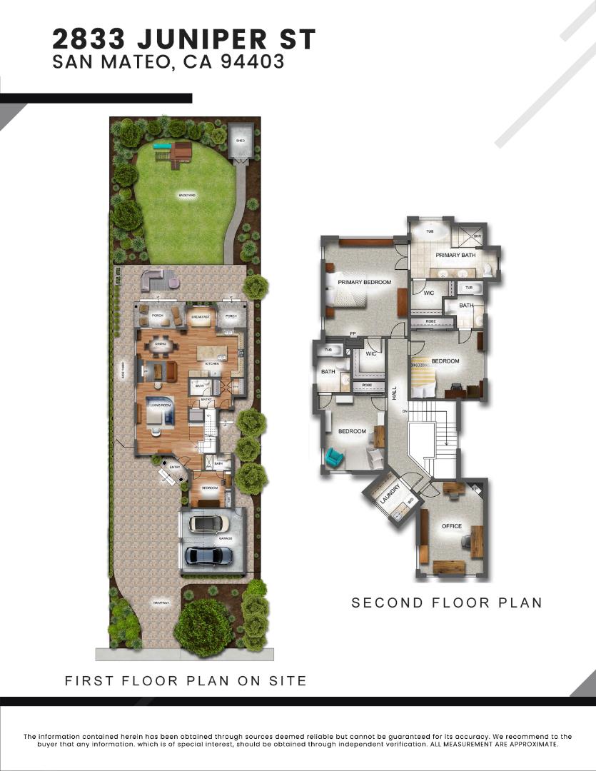 2833 Juniper Street San Mateo, CA 94403 - Photo 2 of 2 a black and white photo of a living room