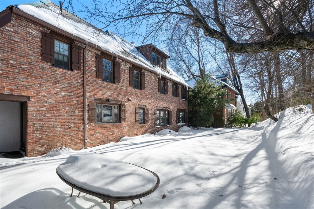 36 Goodnough Road Brookline, MA 02467 - Photo 28 of 31 a view of a patio with a yard