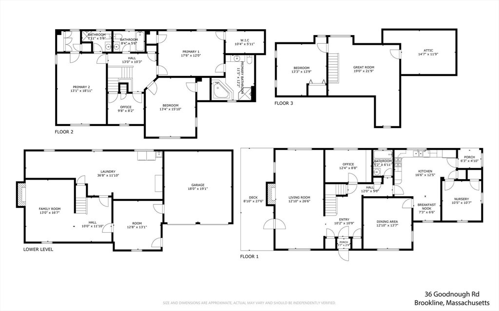 36 Goodnough Road Brookline, MA 02467 - Photo 31 of 31