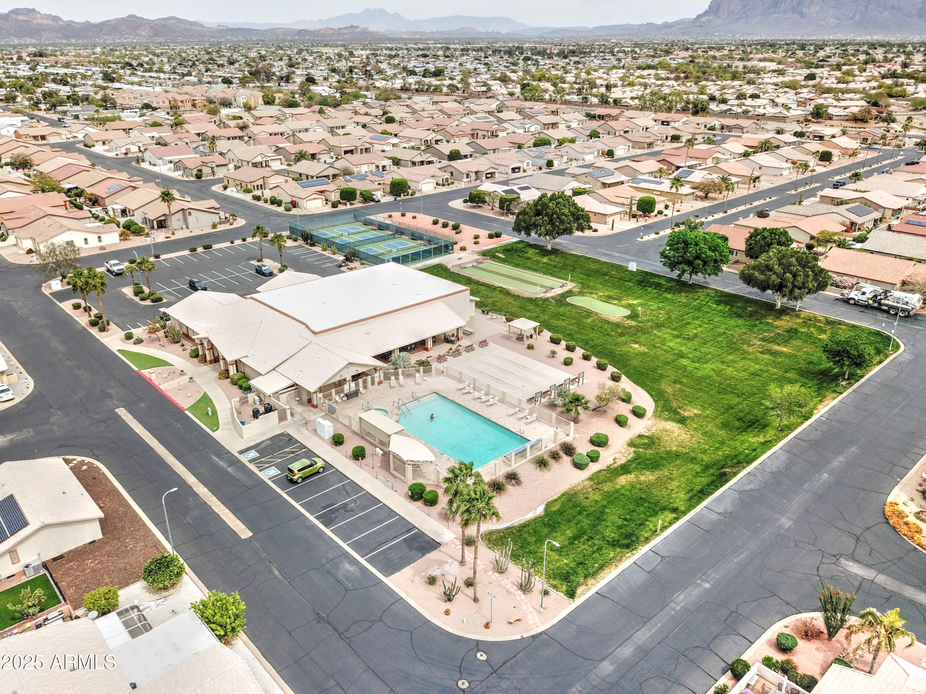 2101 South Meridian Road, Unit 126 Apache Junction, AZ 85120 - Photo 52 of 58 an aerial view of a city