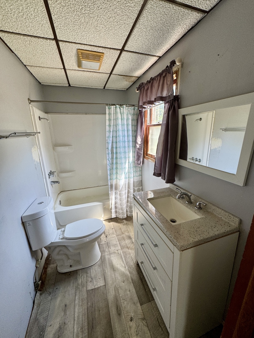 221 East 1st Street Spring Valley, IL 61362 - Photo 14 of 19 a bathroom with a sink toilet and shower