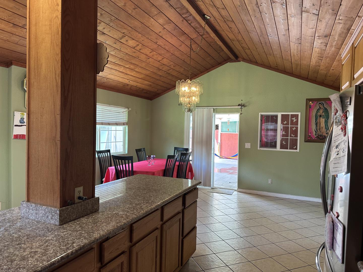 544 Sequoia Road Hayward, CA 94541 - Photo 15 of 34 a kitchen with stainless steel appliances granite countertop a sink window and refrigerator