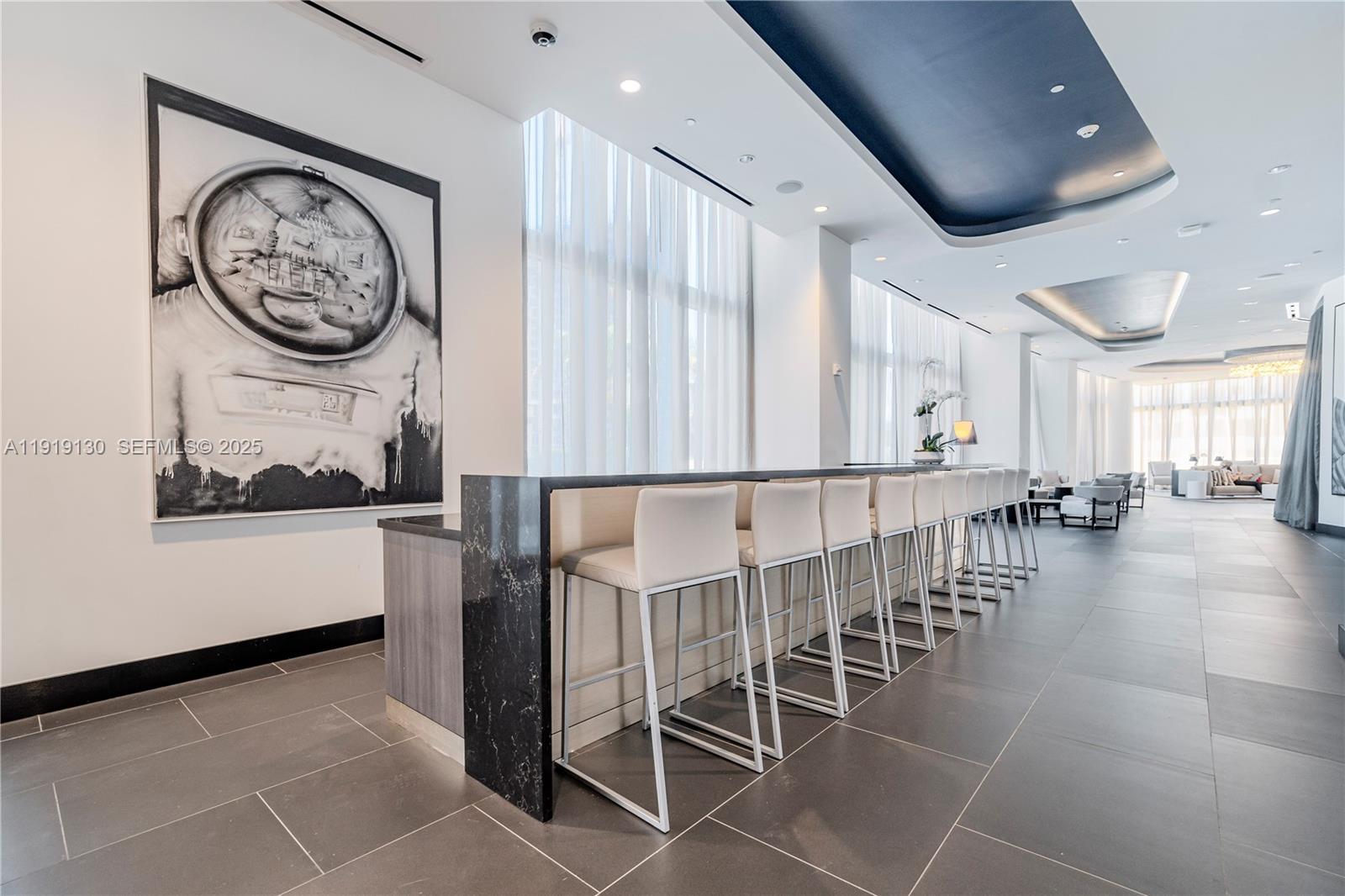 851 Northeast 1st Avenue, Unit 3511 Miami, FL 33132 - Photo 39 of 53 a view of a hallway with elevator