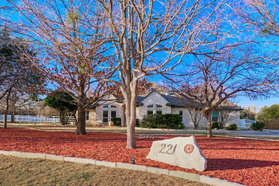 221 Four T Ranch Road Georgetown, TX 78633 - Photo 1 of 1 a front view of a house with a yard