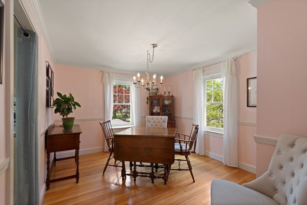 2 Parkwood Road Lynnfield, MA 01940 - Photo 18 of 37 a view of a dining room with furniture and window
