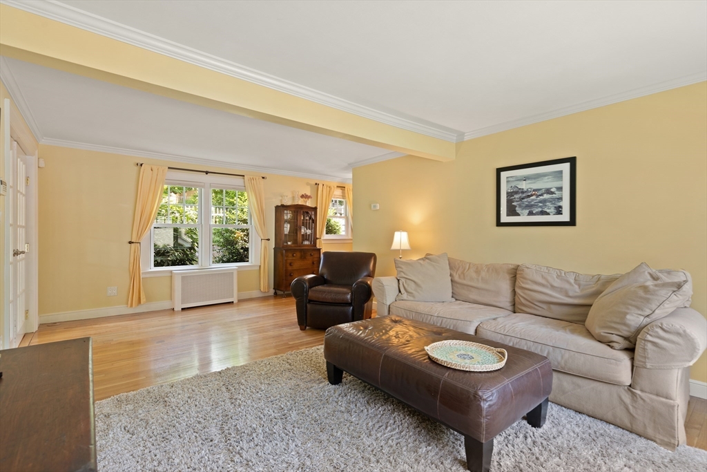 2 Parkwood Road Lynnfield, MA 01940 - Photo 8 of 37 a living room with furniture and a large window