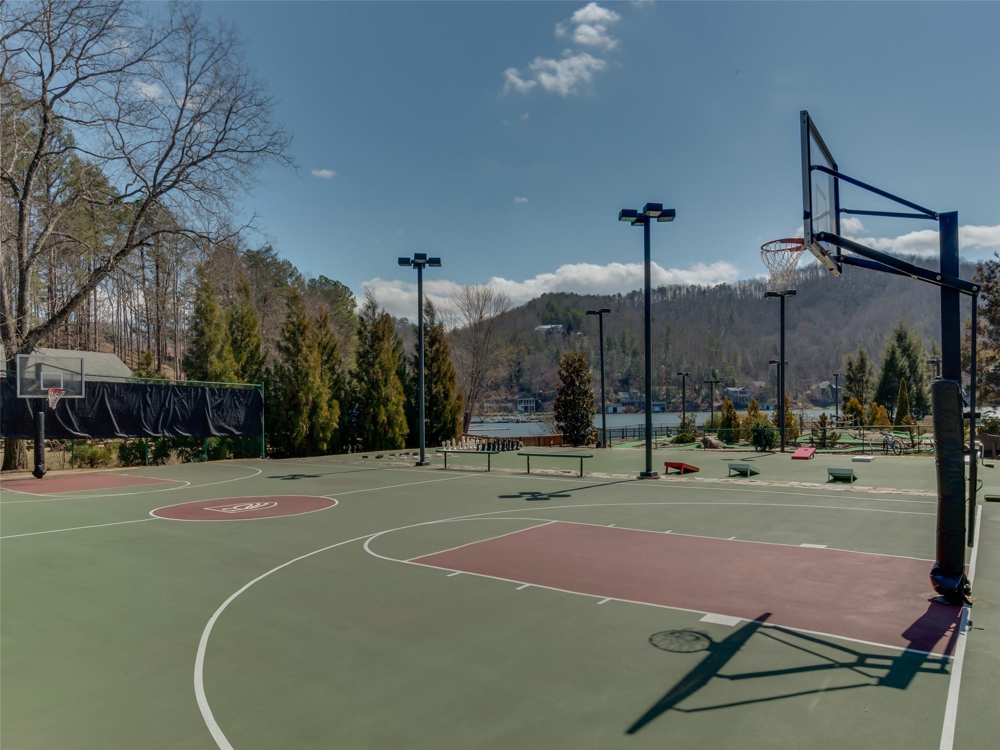 Lot 239 Quail Ridge Rd Lake Lake Lure, NC 28746 - Photo 30 of 30 a view of a basketball court