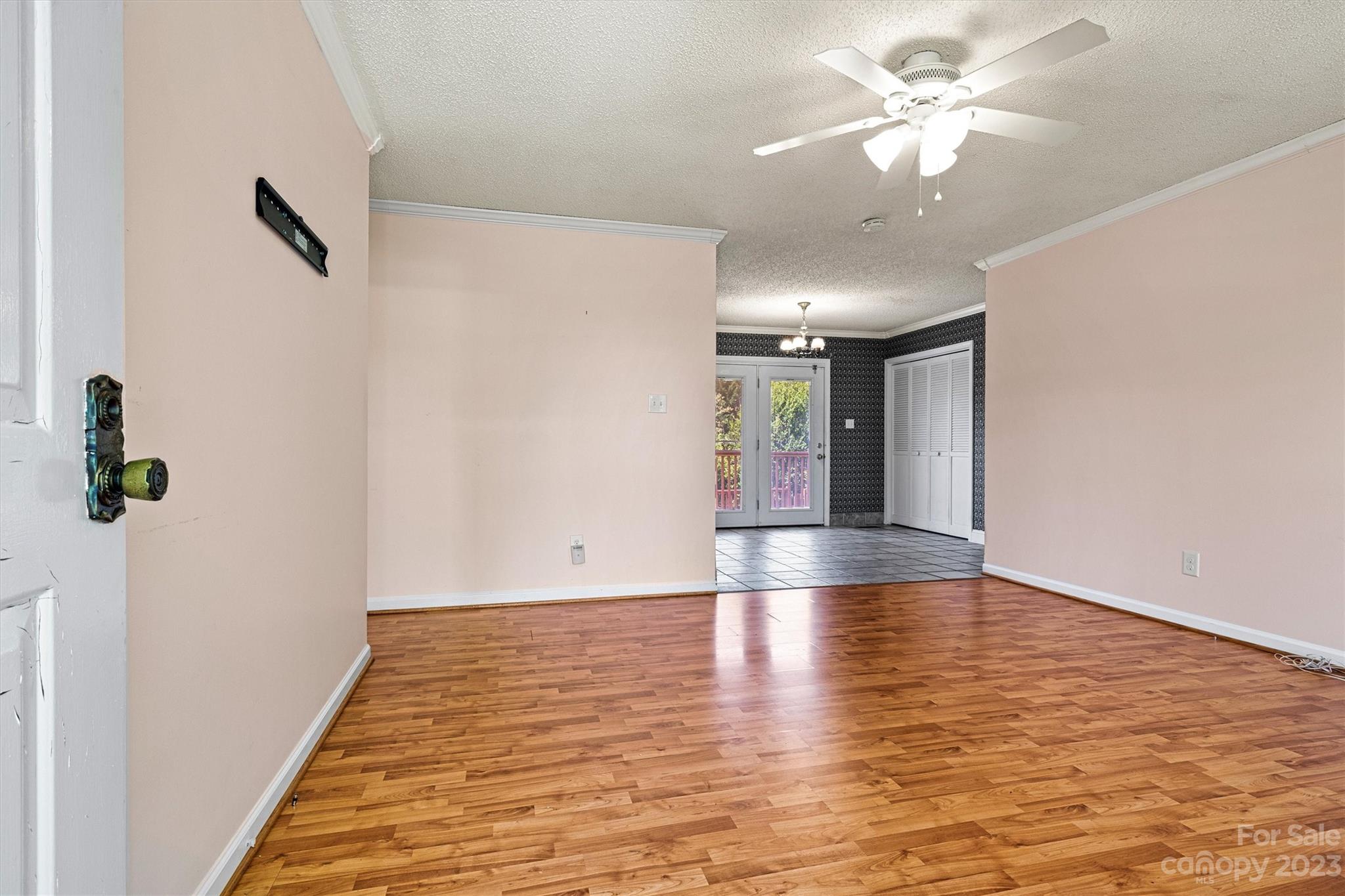 5327 Lee Cline Road Conover, NC 28613 - Photo 6 of 36 wooden floor in an empty room with a window