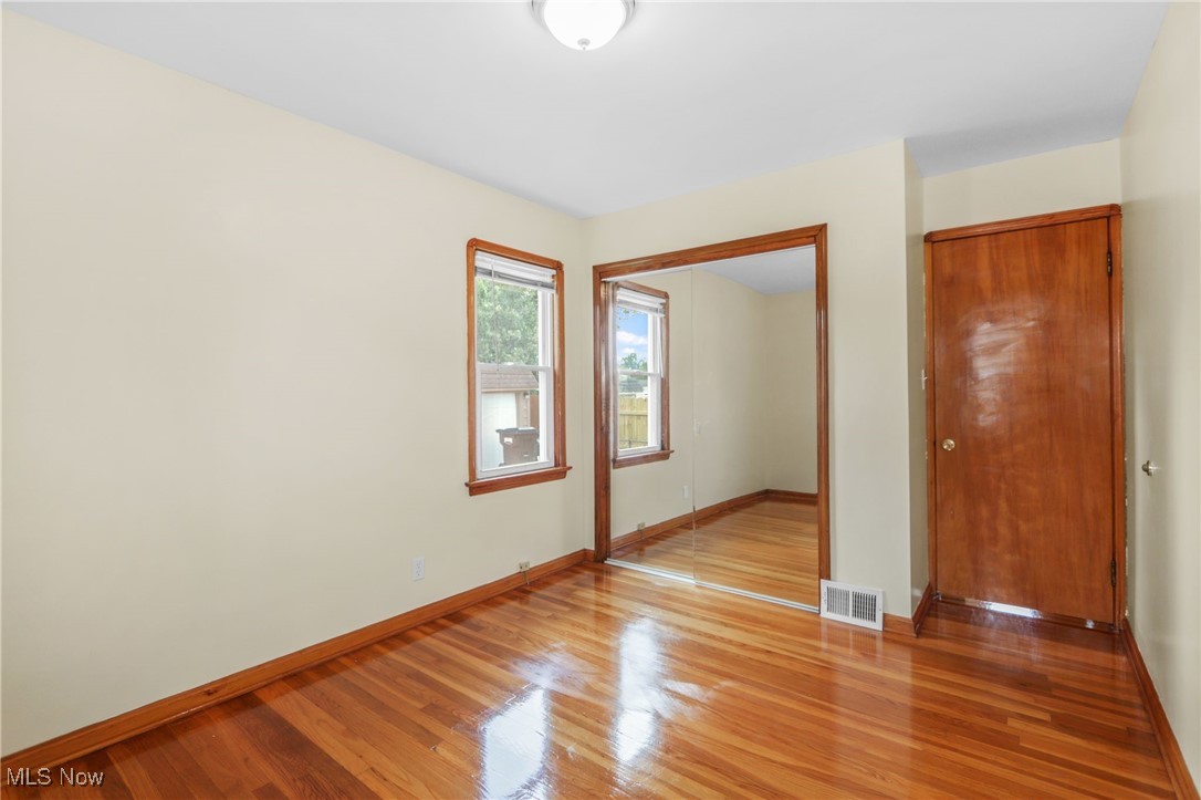 3205 George Avenue Cleveland, OH 44134 - Photo 21 of 32 Unfurnished room with light wood finished floors and baseboards