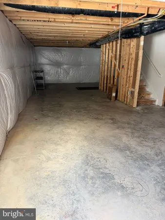 a room with gym equipment