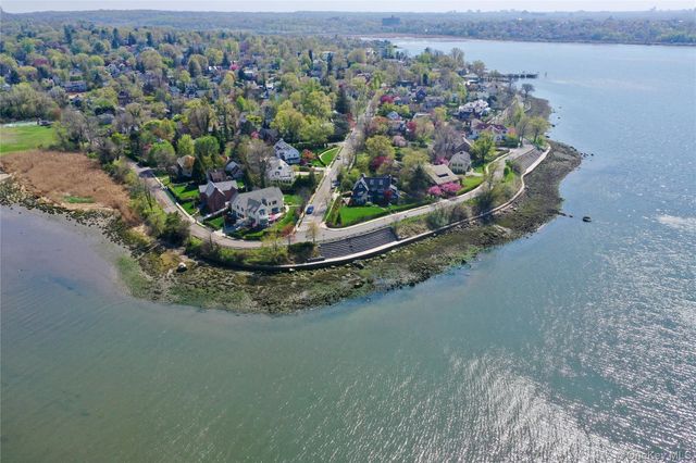 a view of a lake with a mountain
