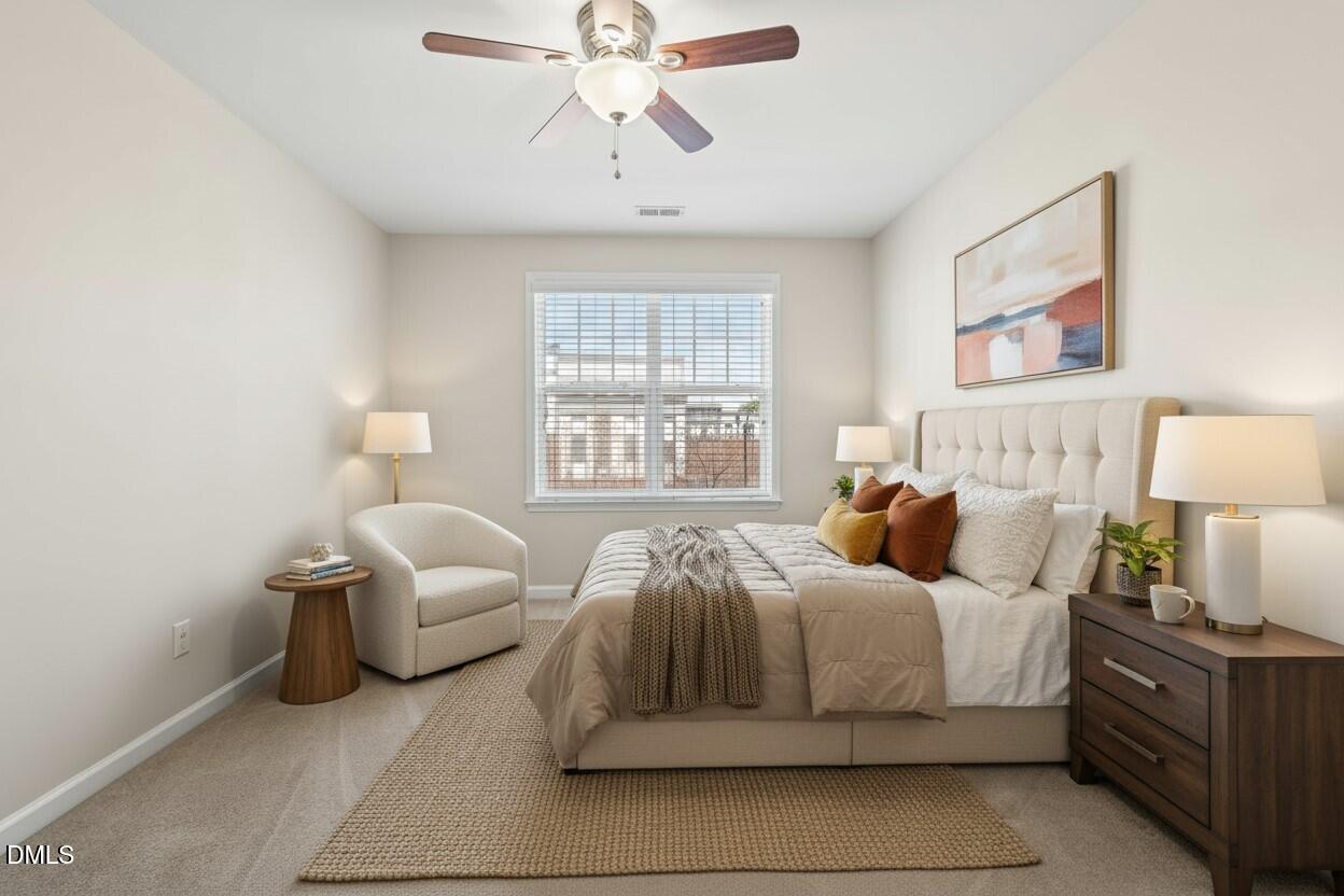 9226 Wooden Road Raleigh, NC 27617 - Photo 23 of 56 Bedroom 4 staged