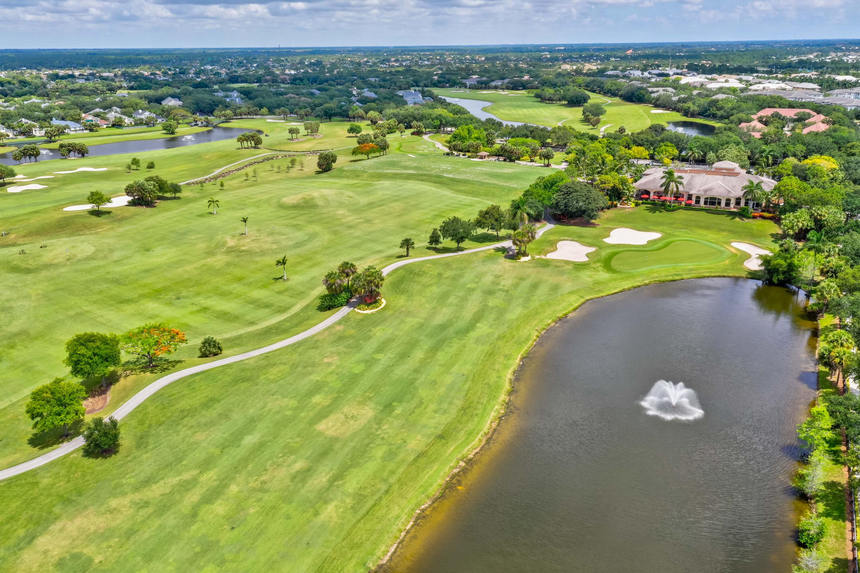 4118 Parkside Drive Jupiter, FL 33458 - Photo 72 of 72 Abacoa Country Club Aerial