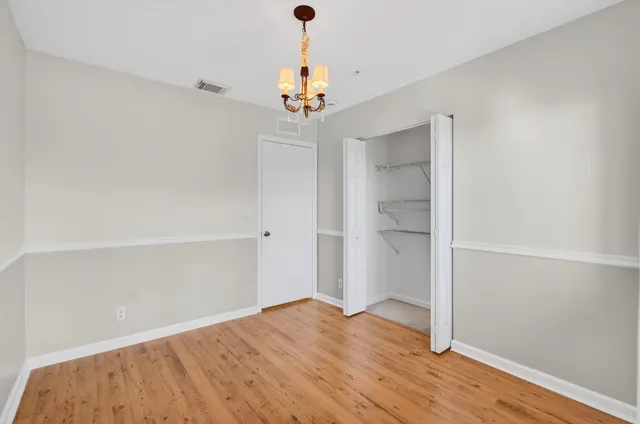 a view of a park with a slide