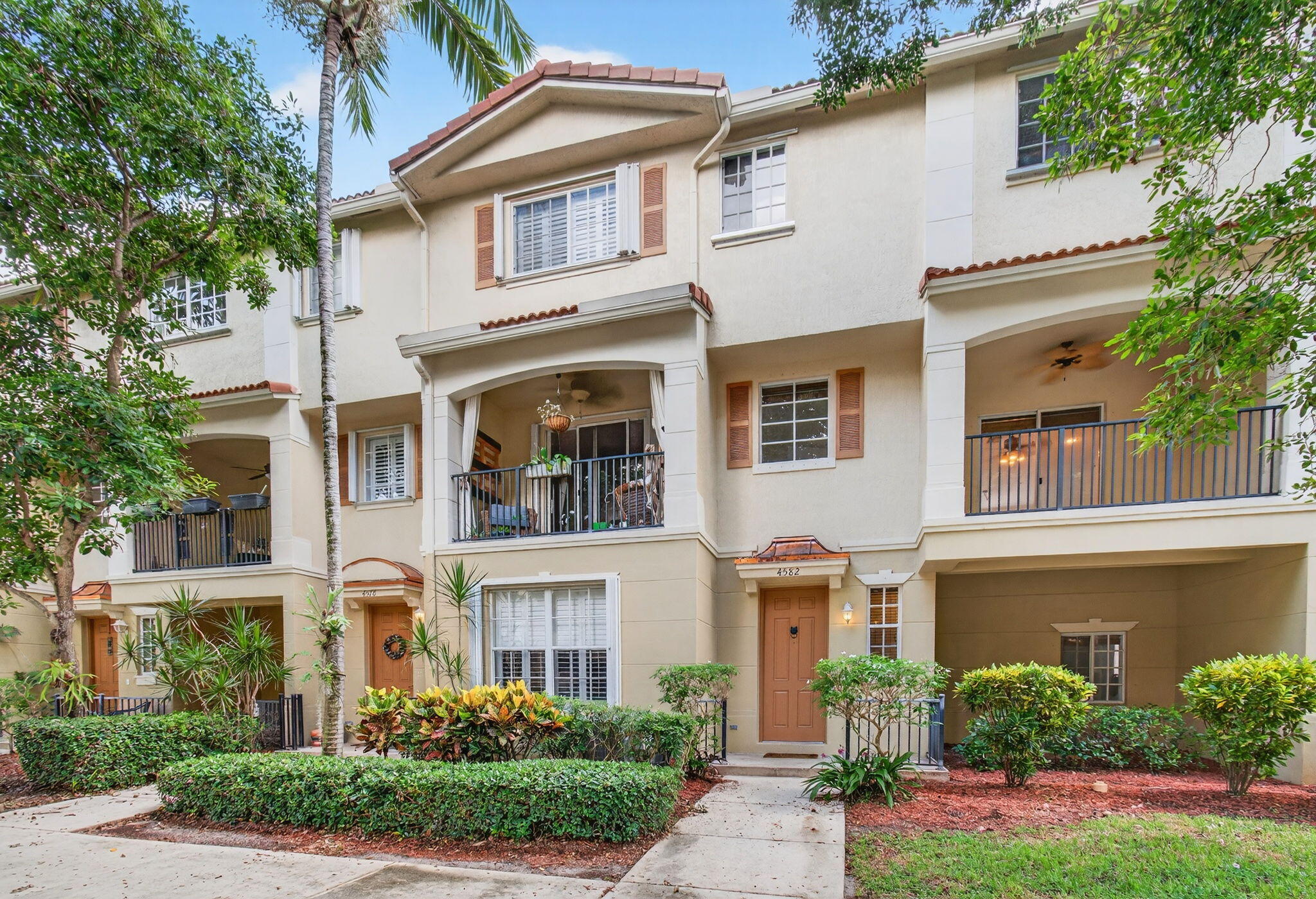 4582 Danson Way Delray Beach, FL 33445 - Photo 49 of 74 Large Covered Balcony