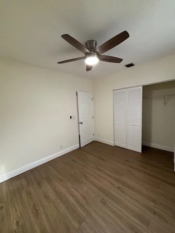wooden floor in an empty room