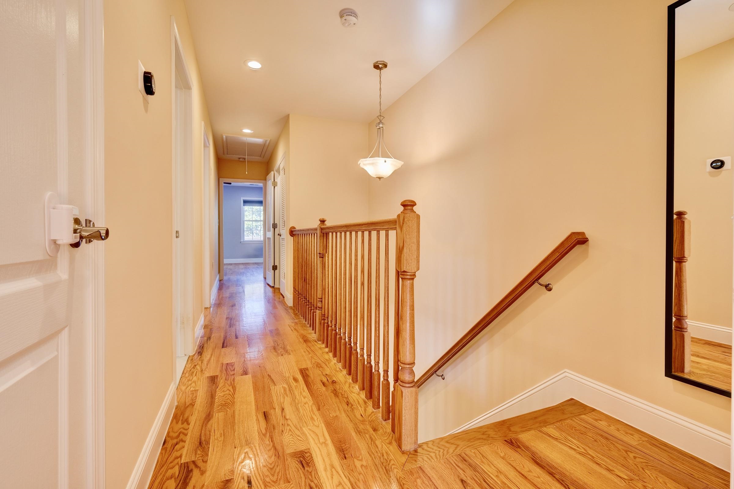 726 Chestnut Street, Unit B Secaucus, NJ 07094 - Photo 28 of 50 a view of a hallway with wooden floor