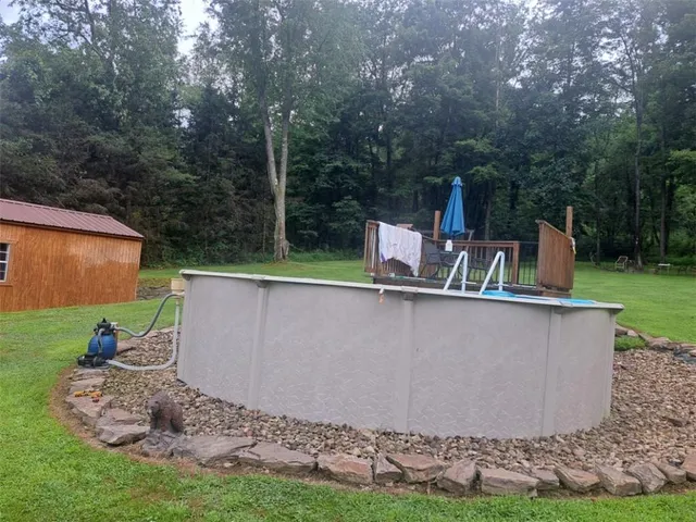 a view of outdoor space and yard