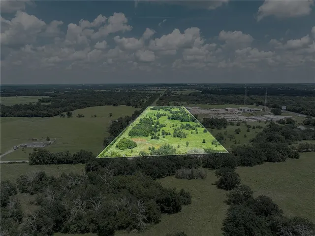 a view of a garden with a lake