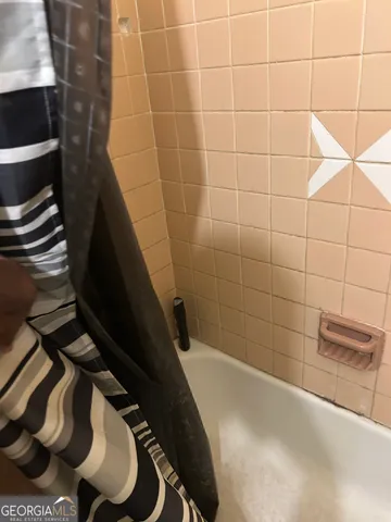 a close view of water heater