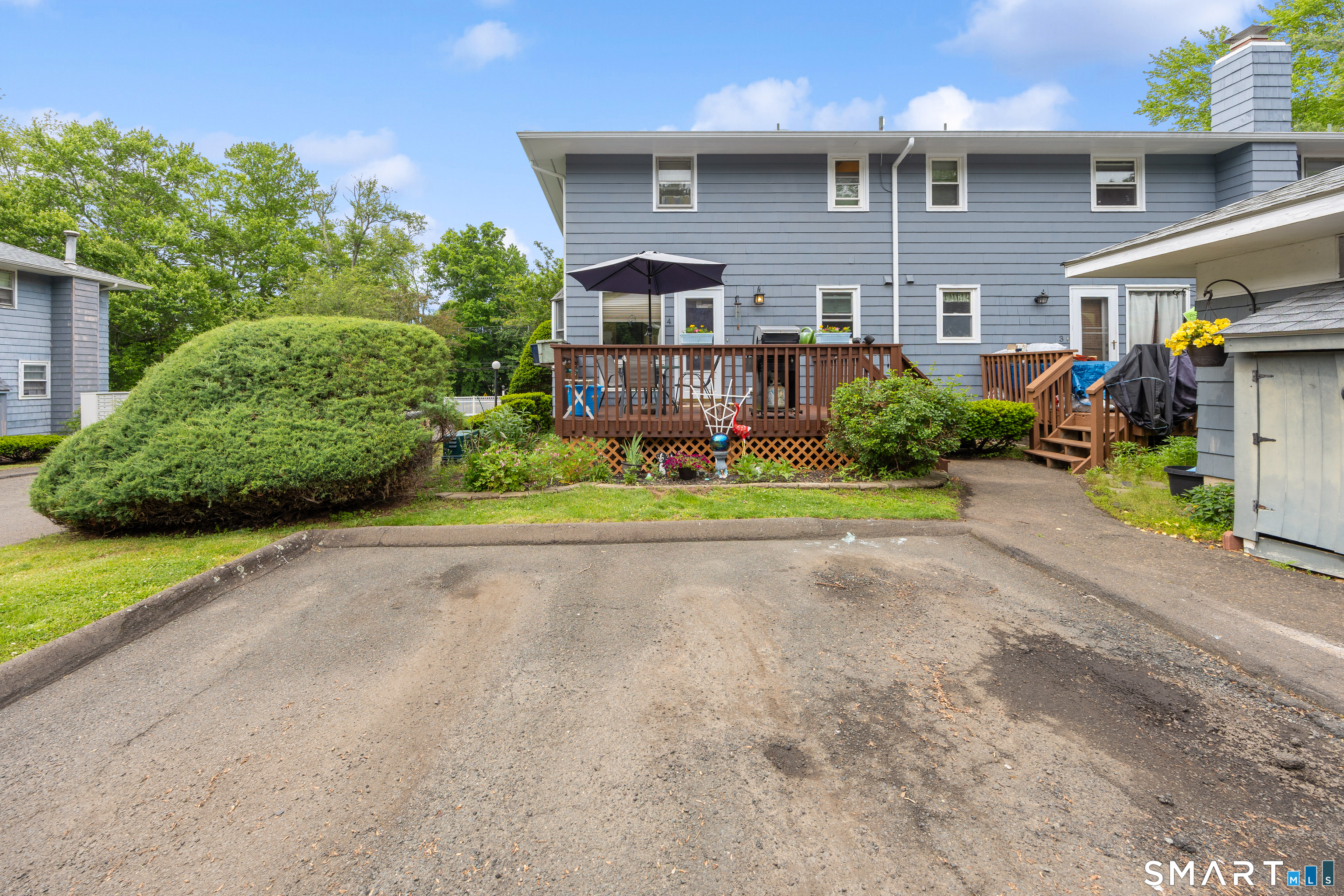 93 Clintonville Road, Unit 4 North Branford, CT 06472 - Photo 15 of 15 Private Carport to the right, just steps away from back door