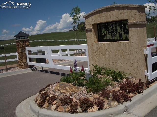 Undisclosed Address Divide, CO 80814 - Photo 3 of 4 a view of a porch with a fireplace