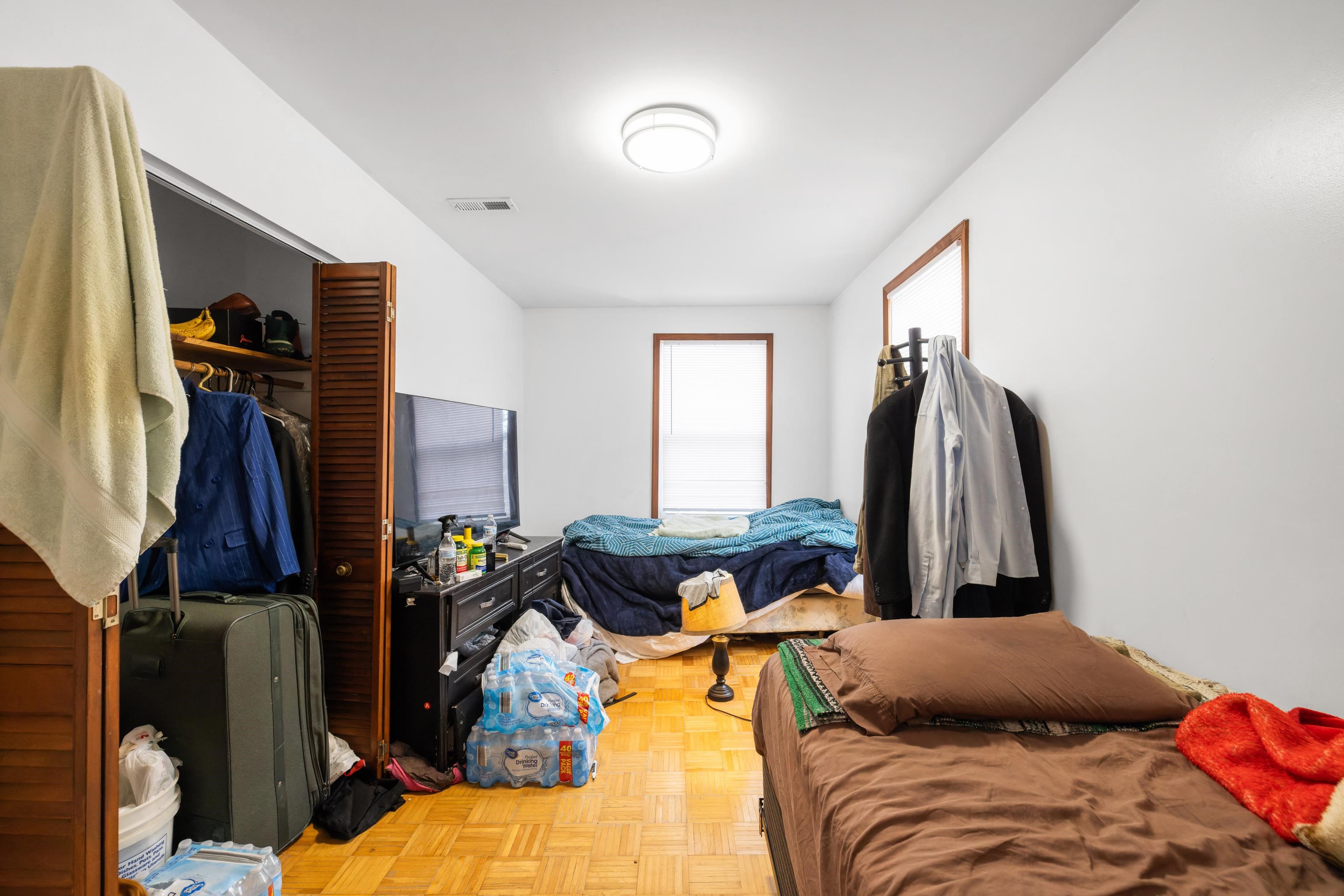 728 Foley Road Harrisonburg, VA 22801 - Photo 22 of 62 a bedroom with a bed and a closet
