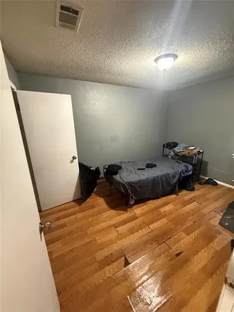 a bed room with a bed